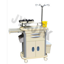 Medical ABS Emergency Trolley Jyk-C10b-1